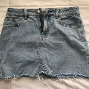Pacsun Jean Skirt